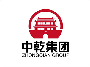 北京中乾建筑工程集团公司logo设计 