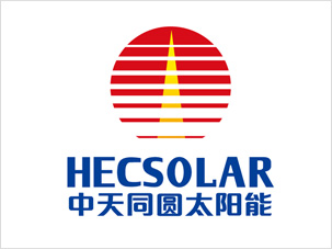 中天同圆太阳能高科技公司logo设计