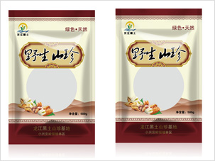 龙江黑土食品公司野生山珍包装设计