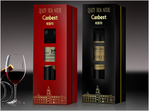 柏斯特进口红酒礼品盒包装设计案例