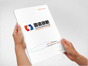 北京国信创新科技公司画册设计案例图片