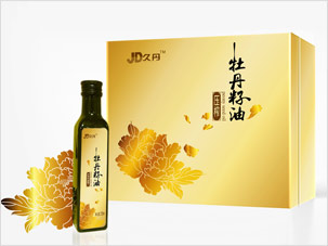 甘肃绿盟牡丹籽油包装设计案例图片
