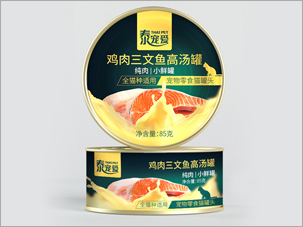 泰宠爱宠物食品包装设计案例