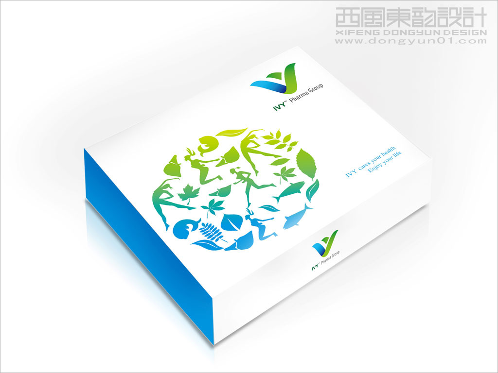 美国IVY医药集团系列保健品包装设计之保健品礼盒包装设计