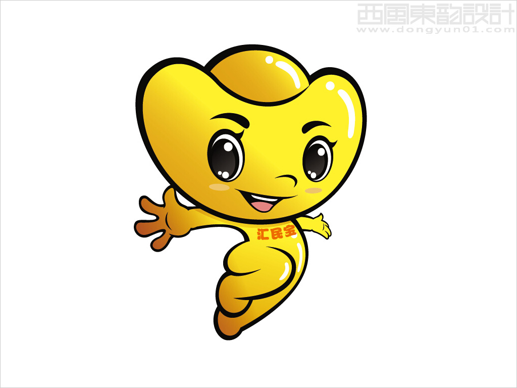 长子县融汇村镇银行吉祥物卡通形象设计