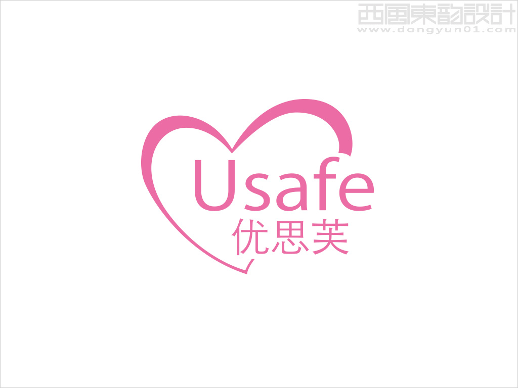 优思芙Usafe logo设计