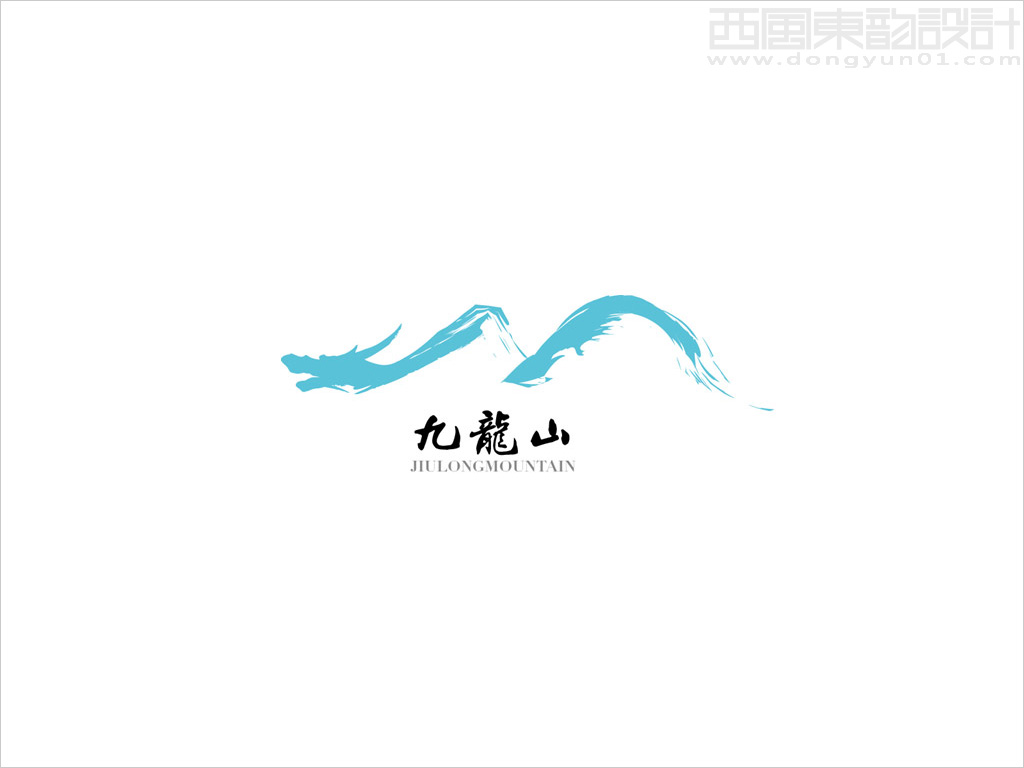 北京九龙山自然风景区logo设计