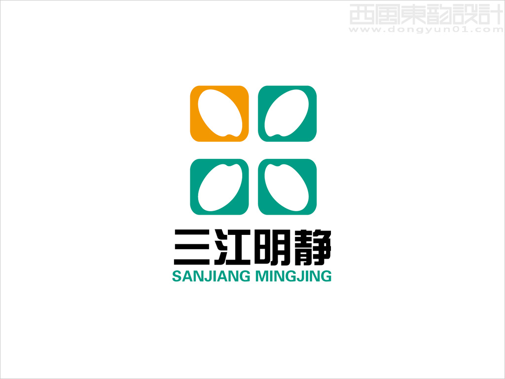 黑龙江省三江明静米业公司标志设计