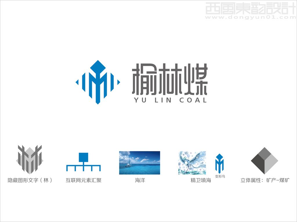煤炭科学研究总院榆林煤logo设计创意说明