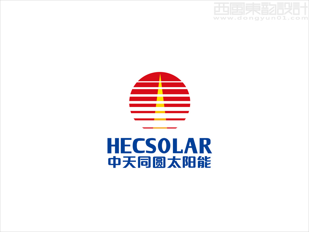 中天同圆太阳能高科技公司logo设计