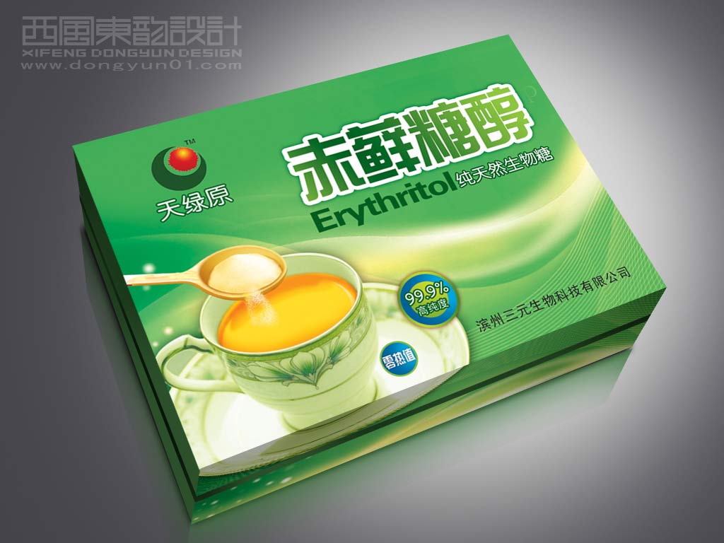 山东三元生物科技股份有限公司赤藓糖醇保健品包装设计