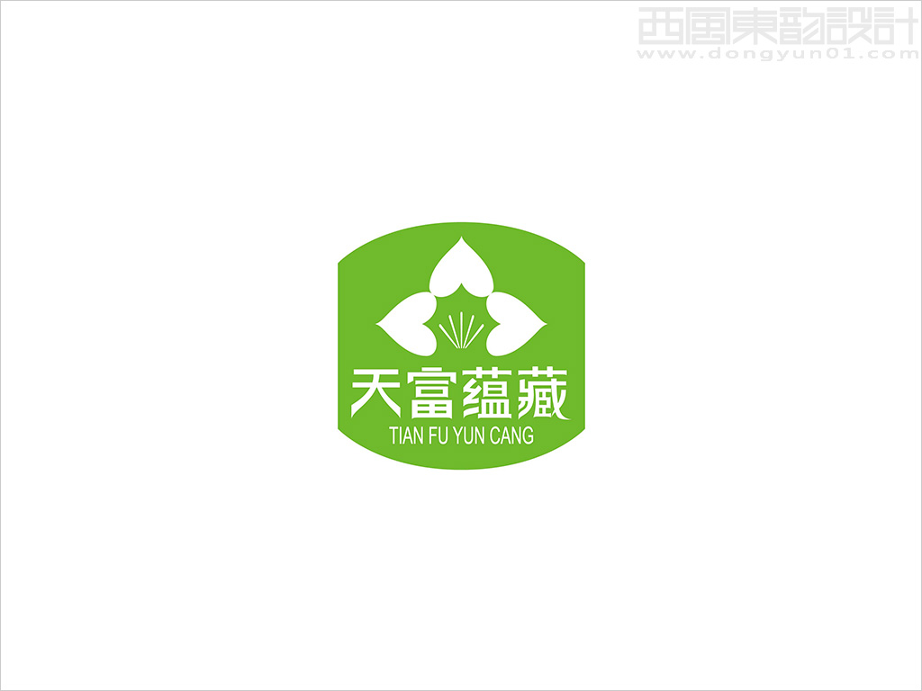 新疆天富蕴藏有机食品科技开发有限公司logo设计