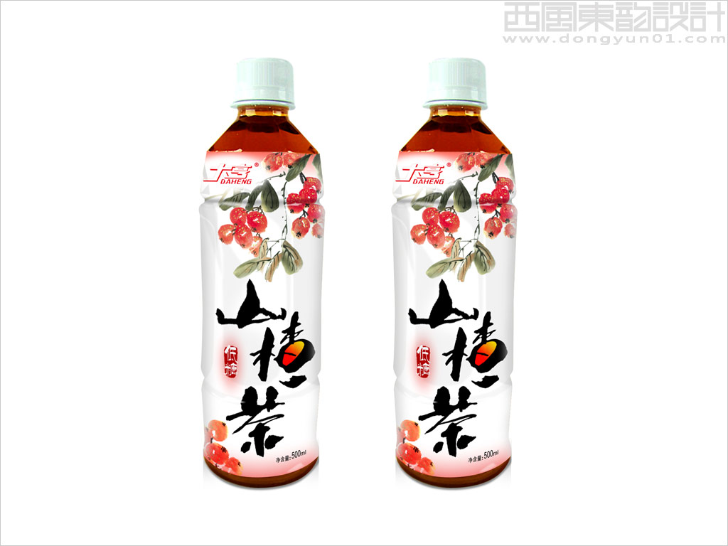 天津大亨饮品有限公司山楂茶饮料包装设计