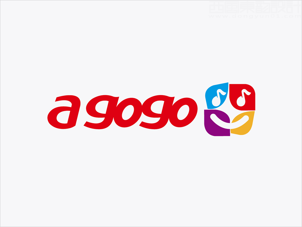 agogo自助量贩KTV标志设计