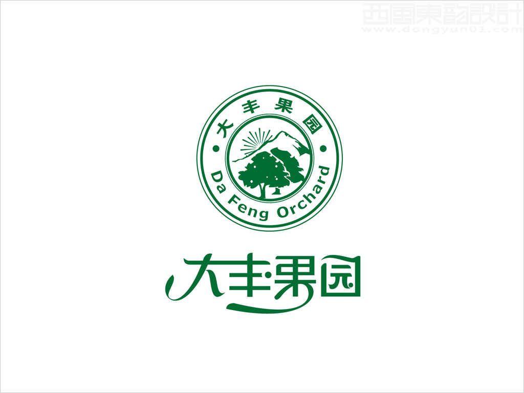 北京鹏力达食品有限公司大丰果园logo设计