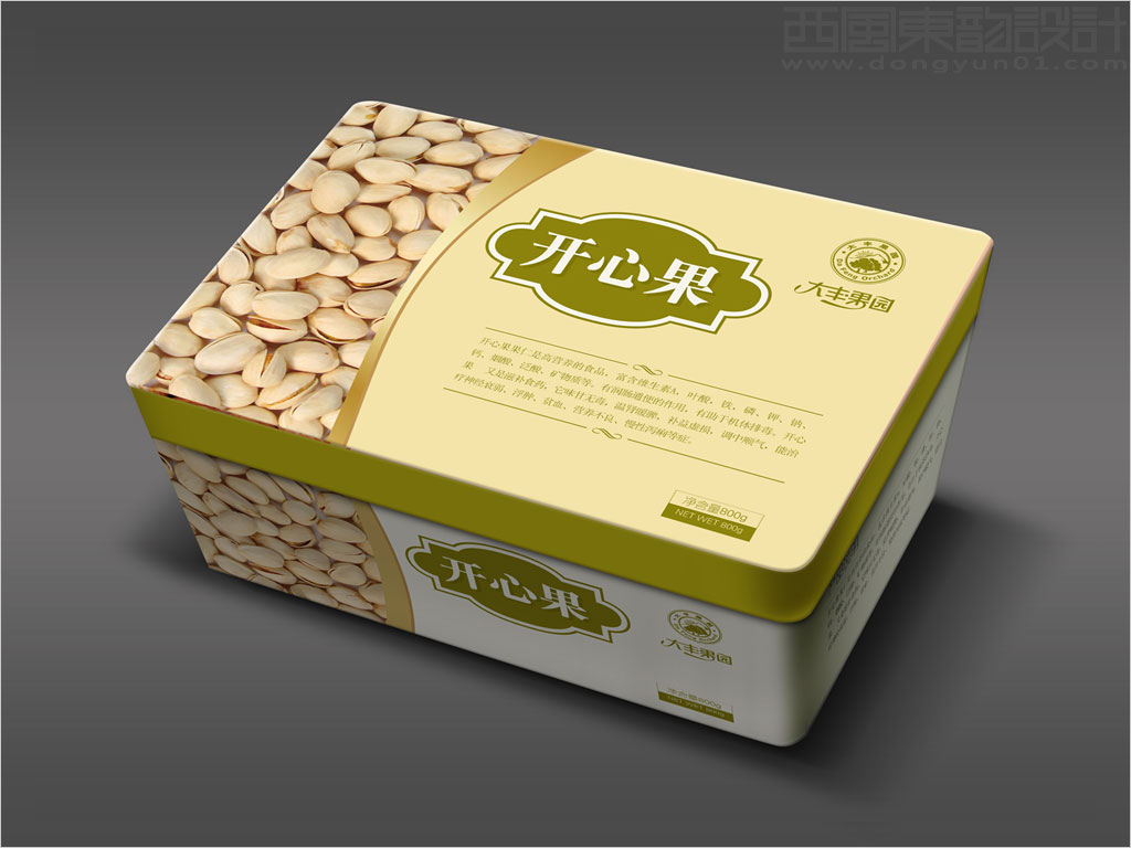 北京鹏力达食品有限公司大丰果园开心果包装设计