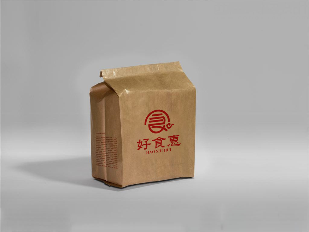 北京好食惠餐饮有限公司标志设计之外卖袋设计