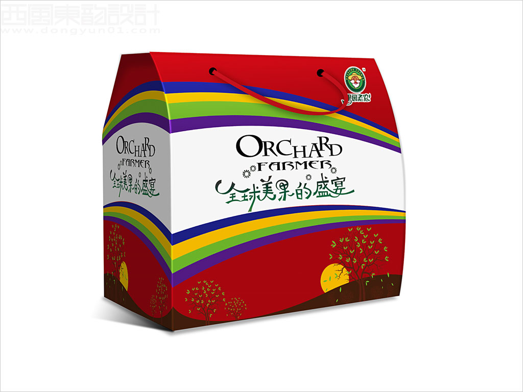金果园老农（北京）食品股份有限公司果园老农全球美果的盛宴干果礼盒包装设计