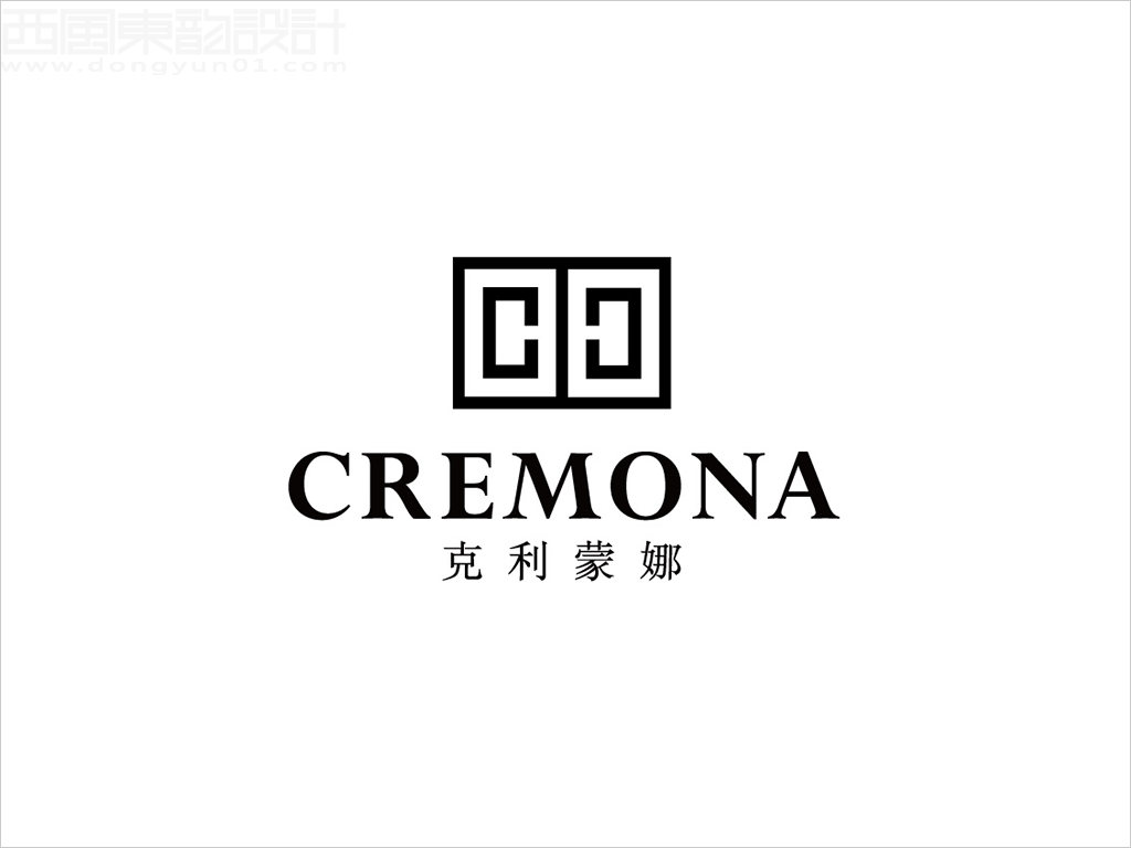 北京克利蒙娜家居用品有限公司标志设计
