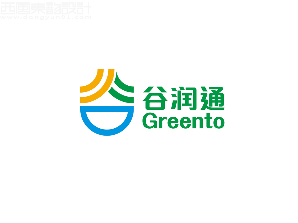 北京谷润通农业公司标志设计