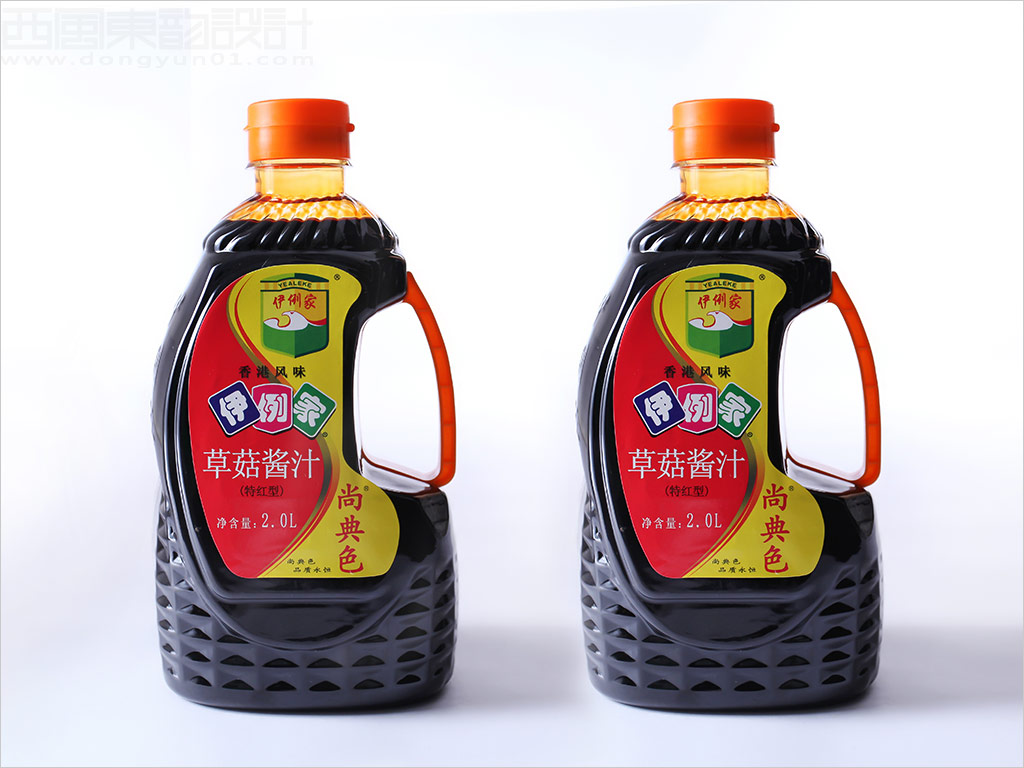 江苏伊例家食品有限公司草菇酱汁包装设计