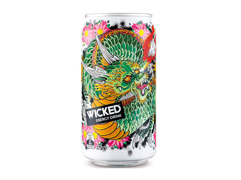 Wicked-Energy-Drink 饮料包装设计