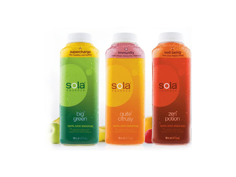 Sola-Squeeze 果汁饮料包装设计