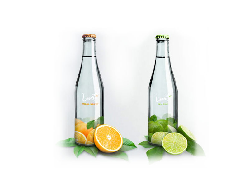 Levité-Mineral-Water 柠檬水包装设计