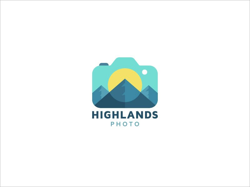 HIGHLANDS PHOTO LOGO设计