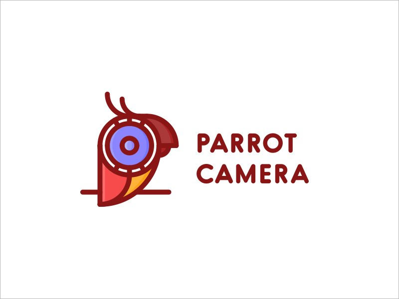 PARROT CAMERA LOGO设计