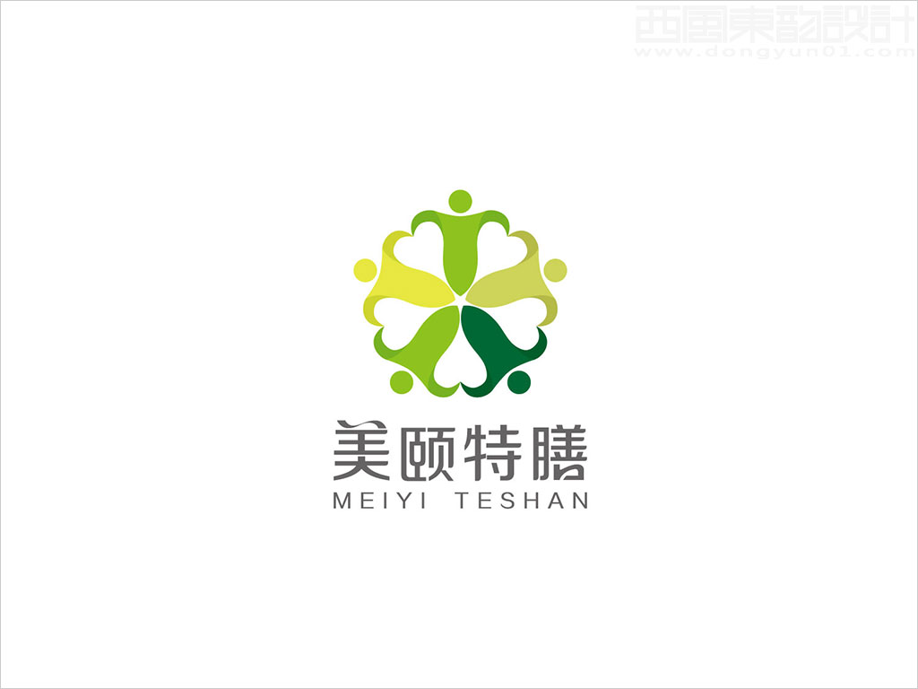特素生物科技(天津）有限公司美颐特膳品牌标志设计图