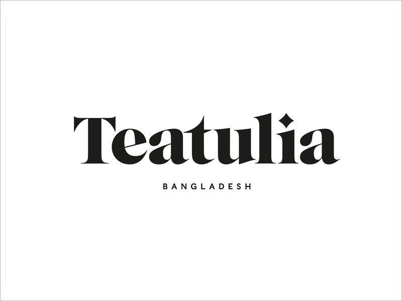 孟加拉国Teatulia茶叶品牌标志设计图片