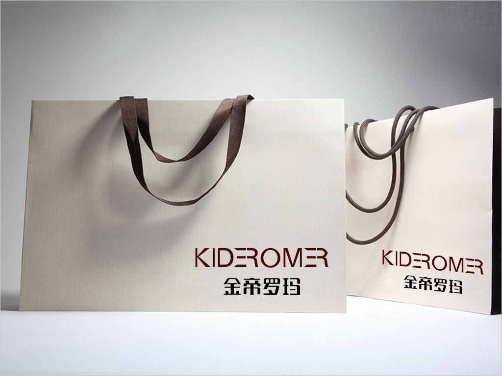 金帝罗玛鞋业品牌手提袋设计