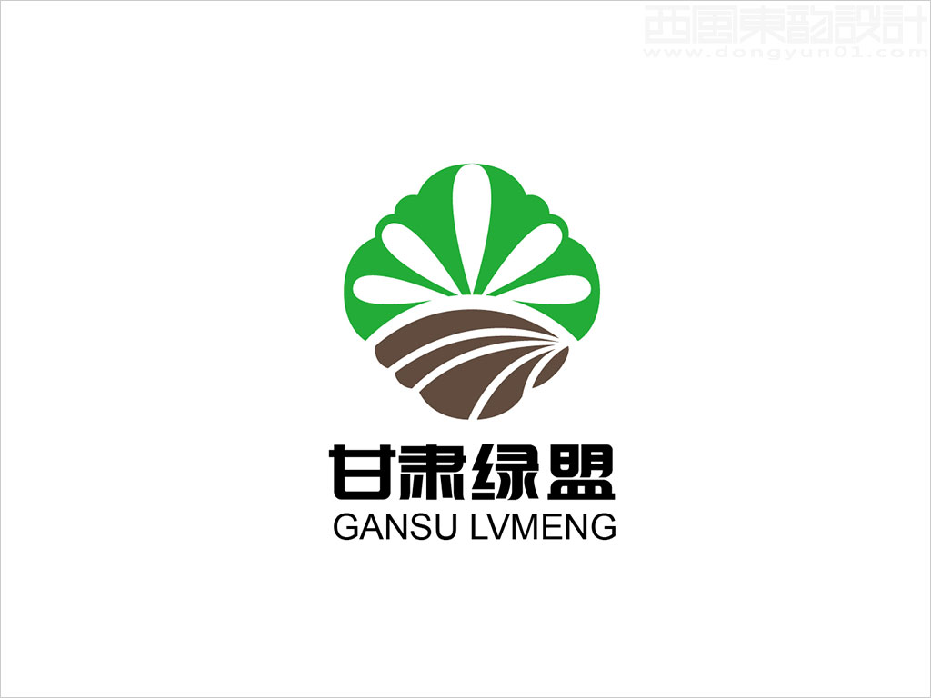甘肃绿盟牡丹产业科技发展有限公司标志设计图片