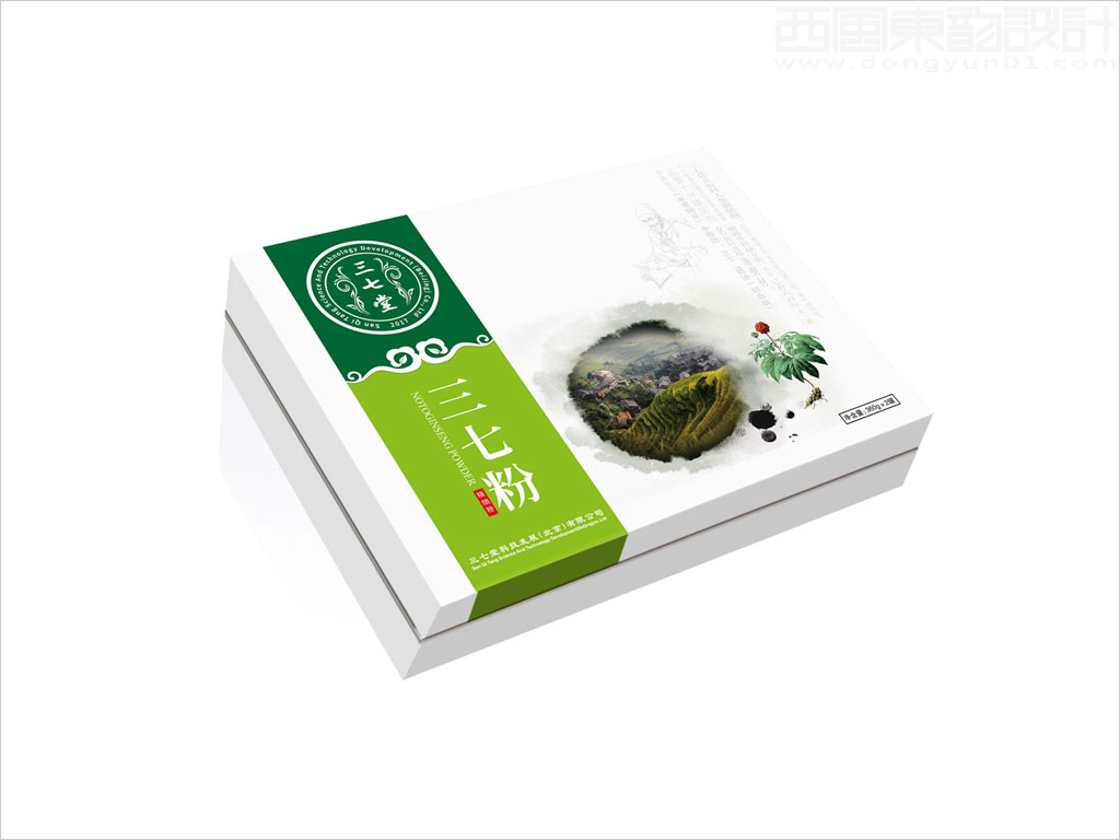 三七堂科技发展（北京）有限公司三七粉保健品包装设计