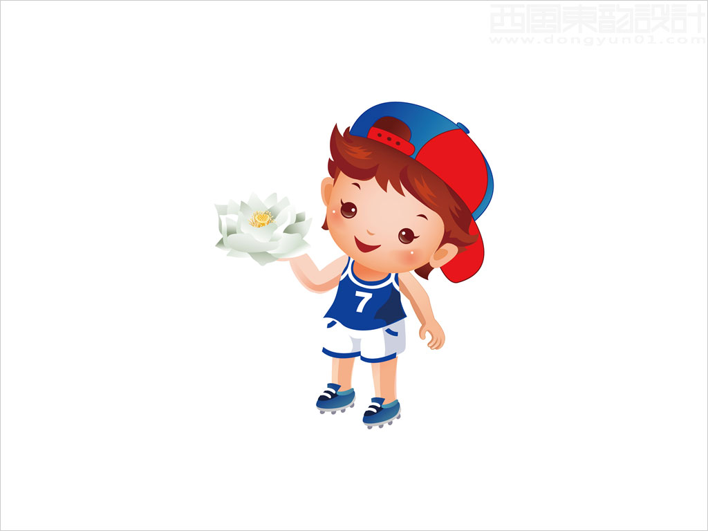 新疆华世丹药业股份有限公司葡萄糖酸钙口服溶液吉祥物卡通形象设计