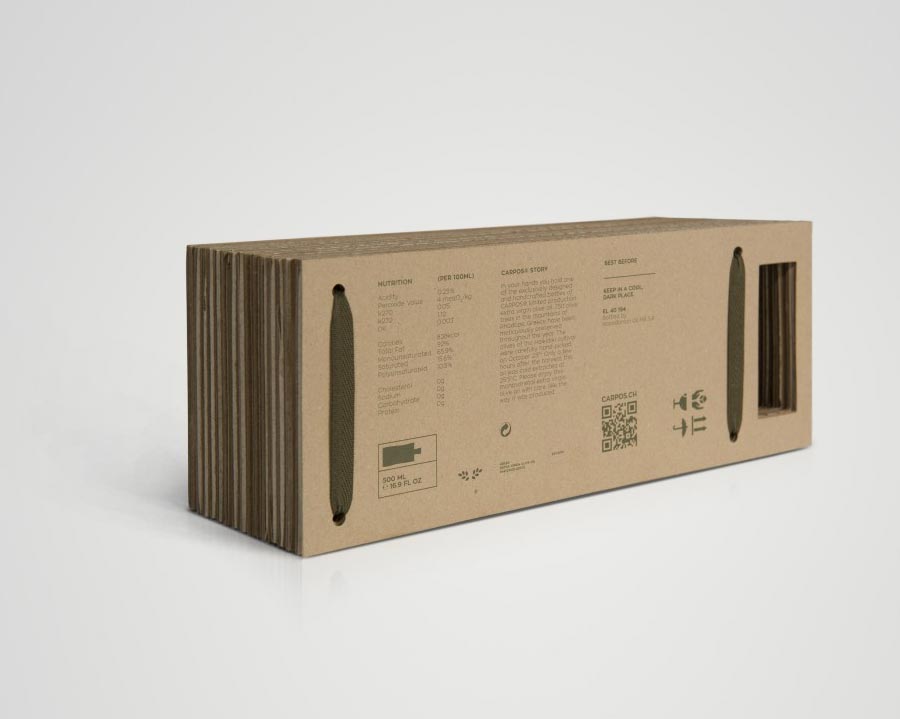 Carpos橄榄油外盒包装设计