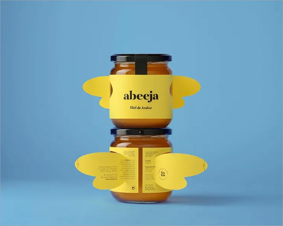 极具创意的蜂蜜包装设计
