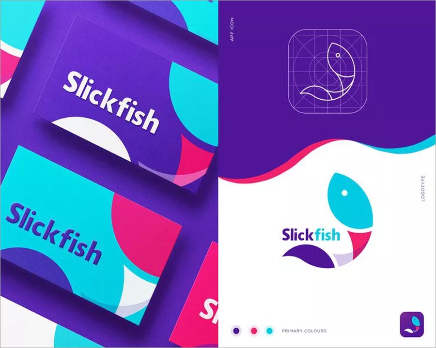 slickfish 品牌设计案例图片