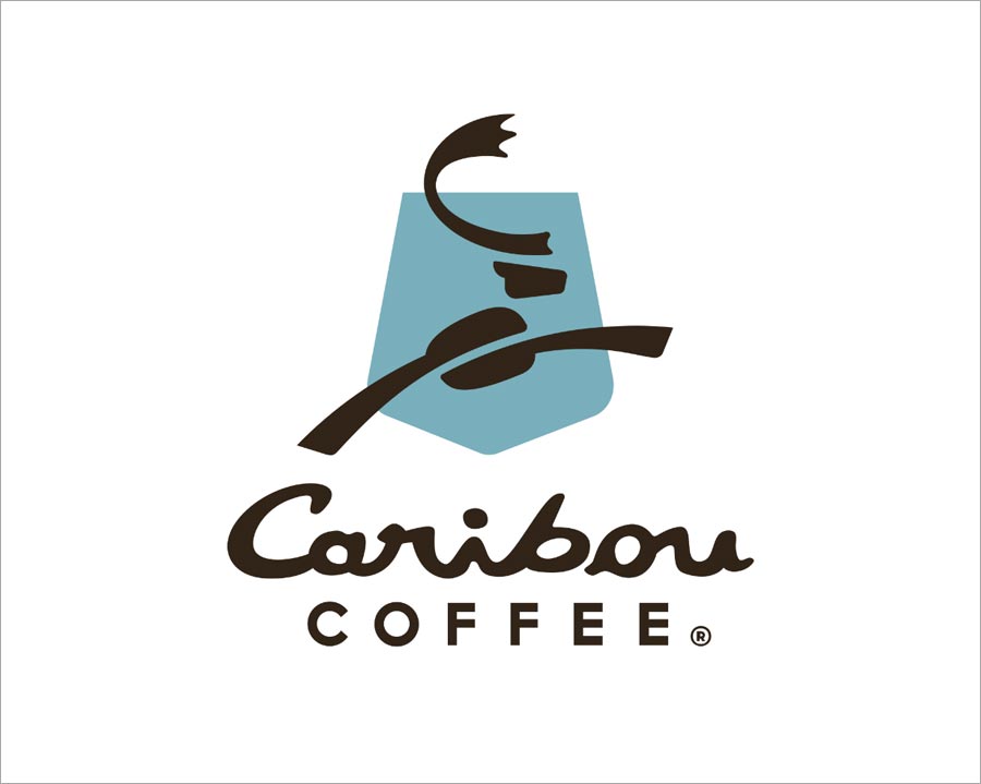 Caribou Coffee 标志设计