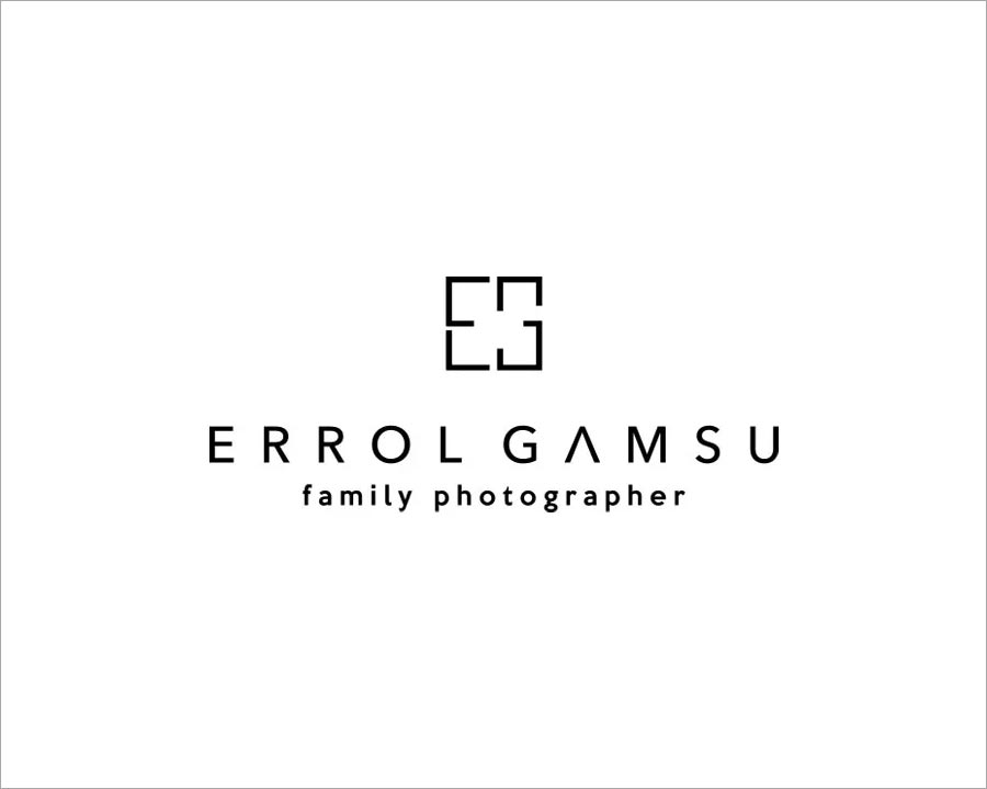 ERROL GAMSU FAMILY PHOTOGRAPHER 摄影公司标志设计