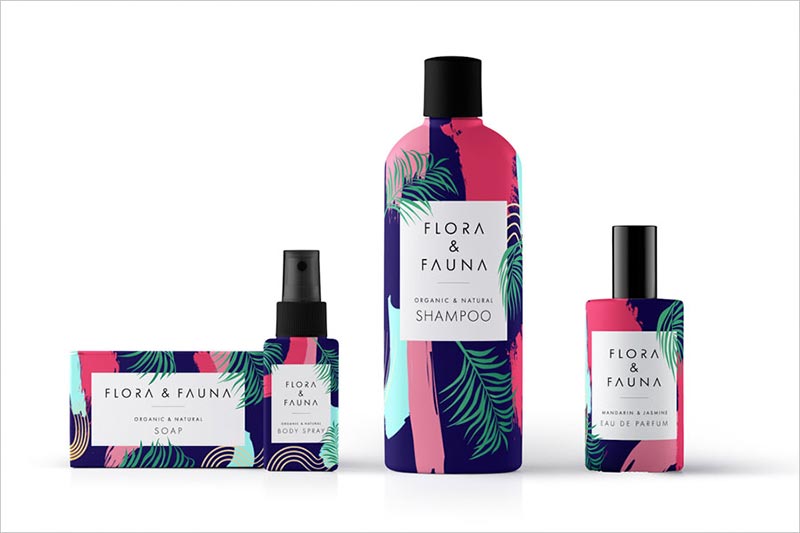 Flora & Fauna 化妆品包装设计