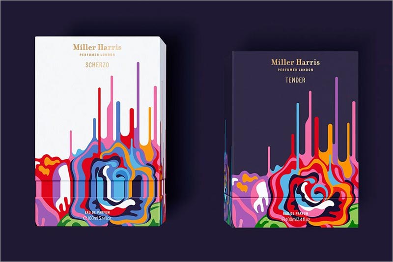 Miller Harris Perfumer London 化妆品包装设计