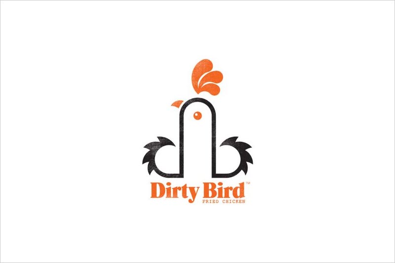 Dirty Bird 标志设计