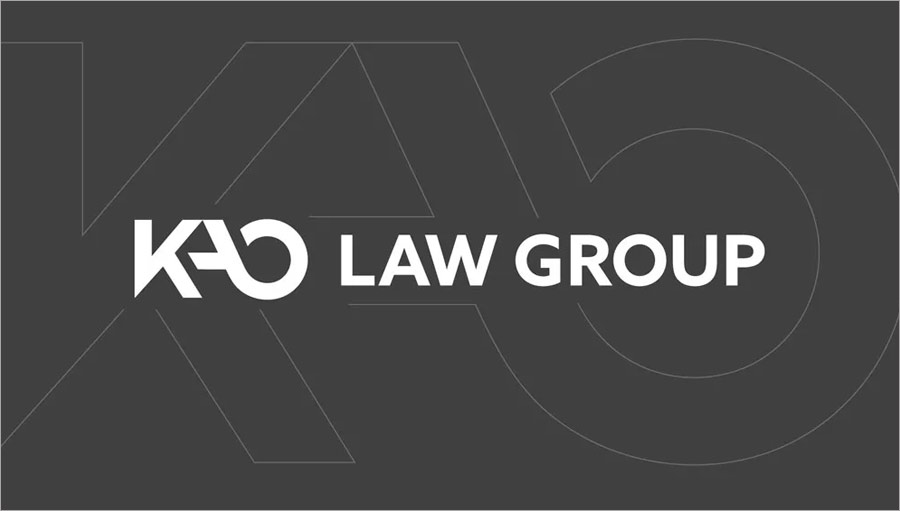  KAO law group logo设计