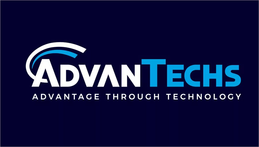 Advan techs 标志设计