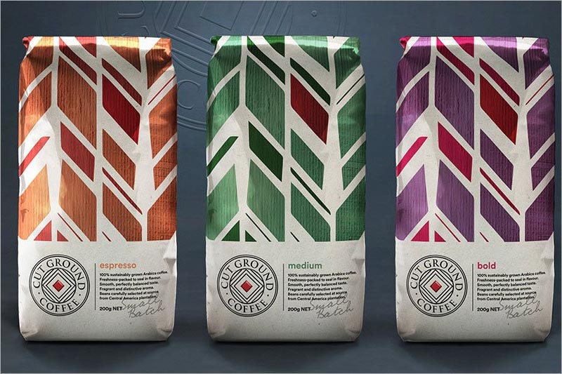 Cut Ground 咖啡包装设计