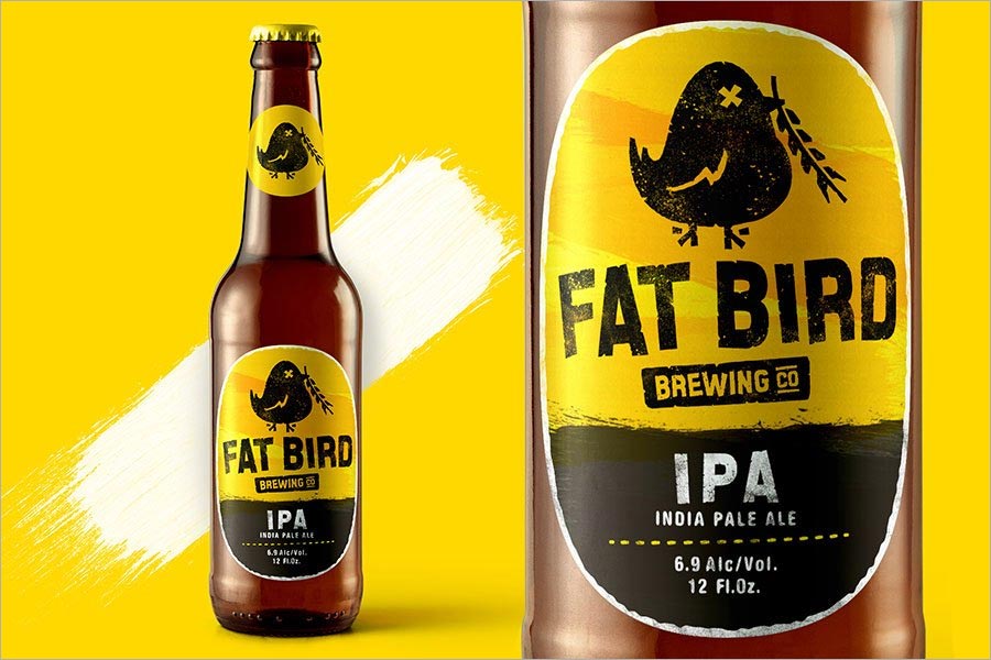 Fat Bird 精酿啤酒包装设计