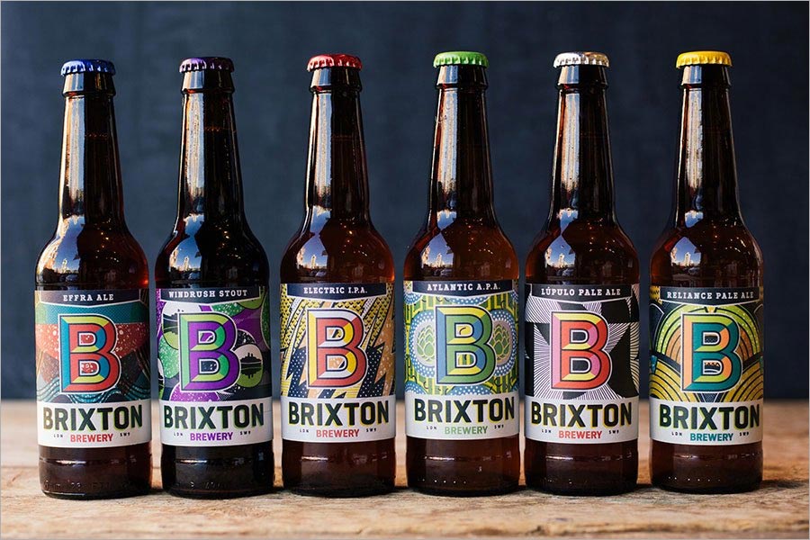 Brixton Brewery 精酿啤酒包装设计