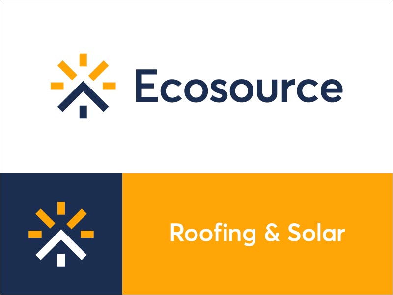 Ecosource建筑公司 Logo设计